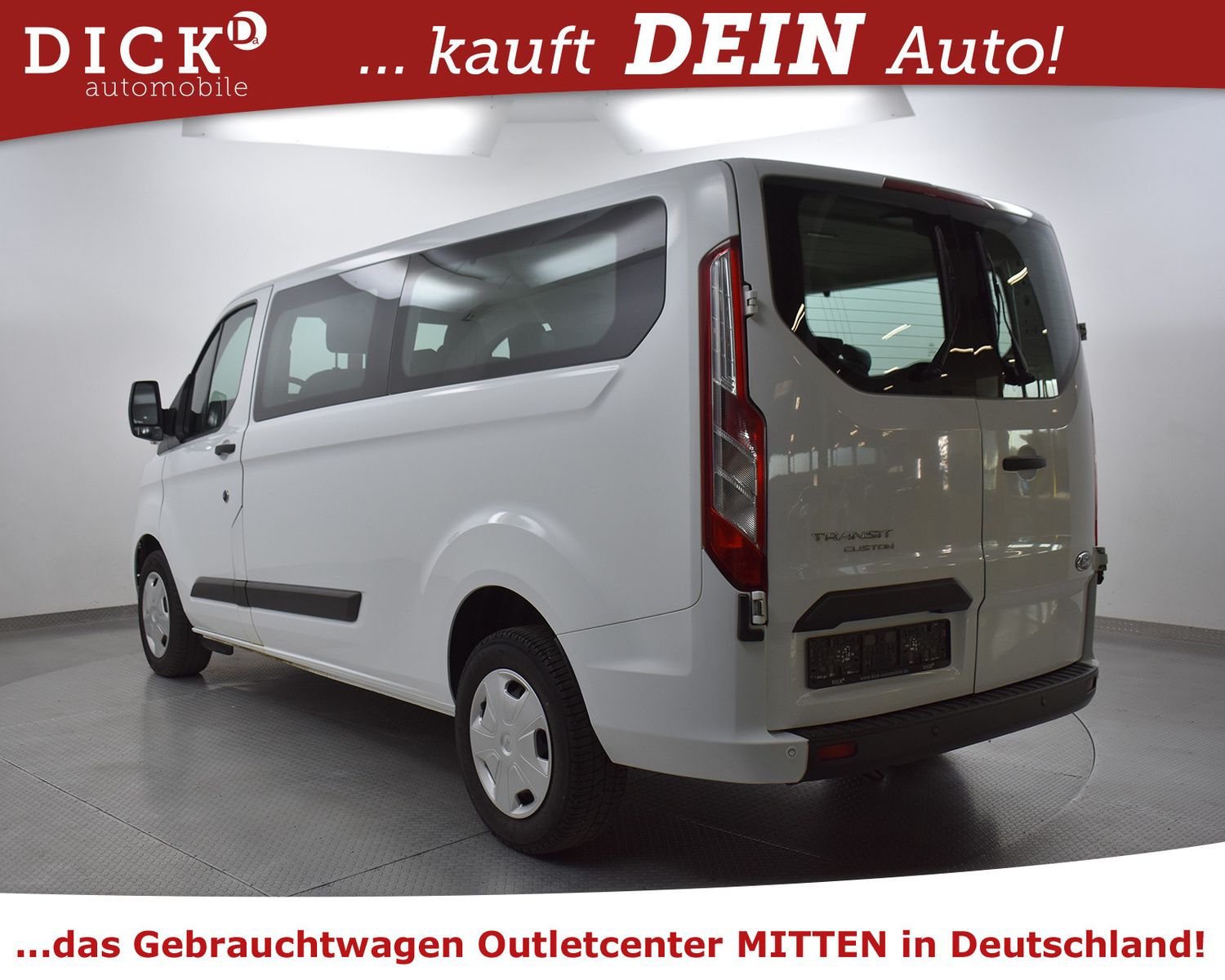 FORD Tourneo Cust 320 L2 Trend 9-SITZE+KLIMA+PDC+TEMP - Image 6