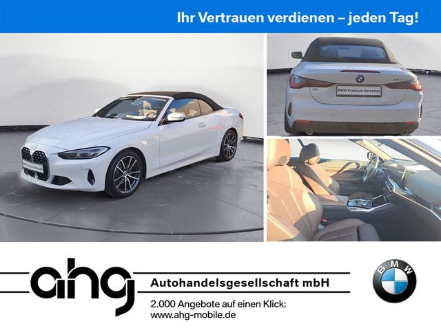 BMW 420i Cabrio *AHK*HiFi*LHZ*LED*LiveCockpit-Navi*S