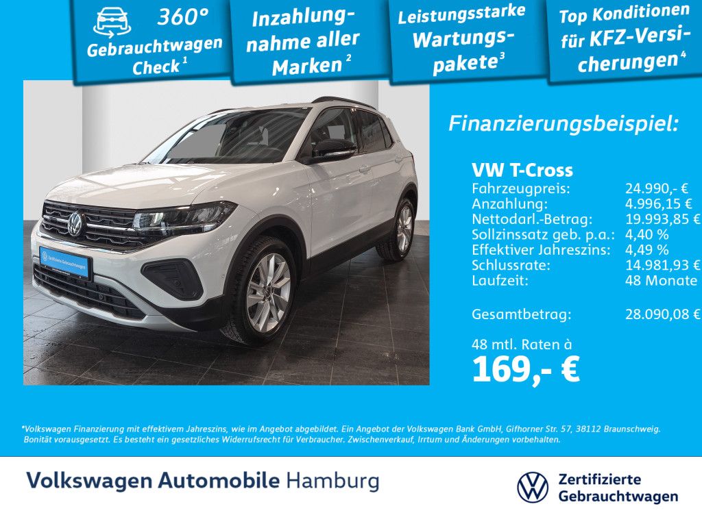 Volkswagen T-Cross 1.0 TSI Goal DSG AHK Navi Parklenkassist