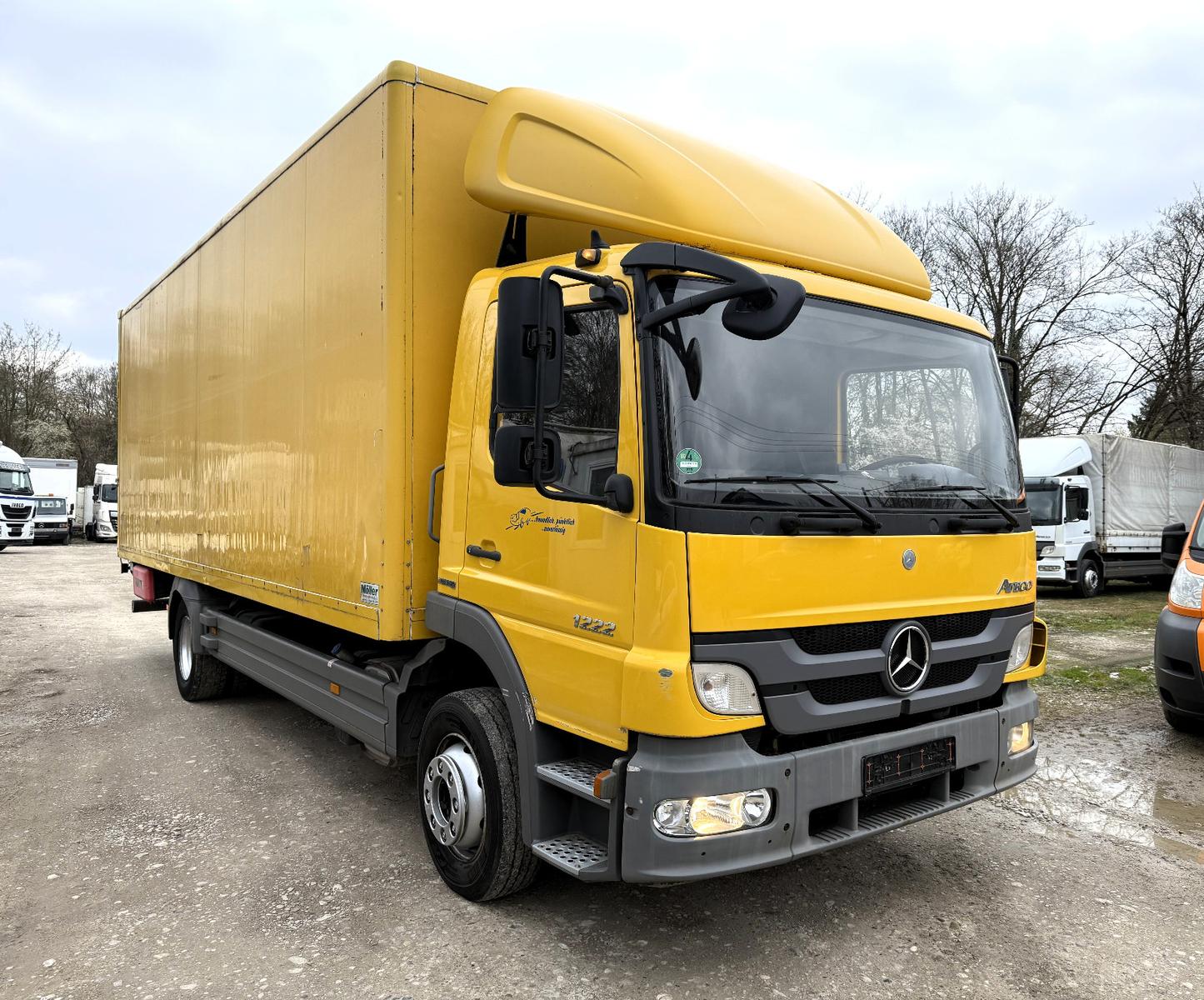 Mercedes-Benz Atego 1222L MP3 Koffer Manual LBW EURO5 German