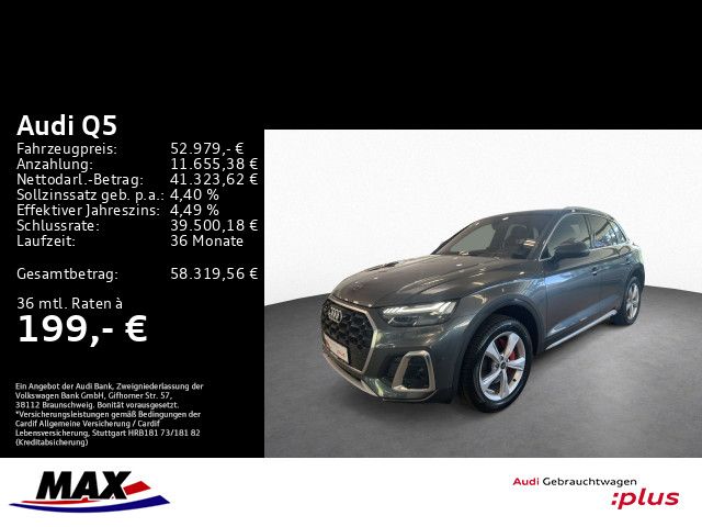 Q5 50 TFSI e S-LINE BUSINESS MATRIX+PANO+AHK