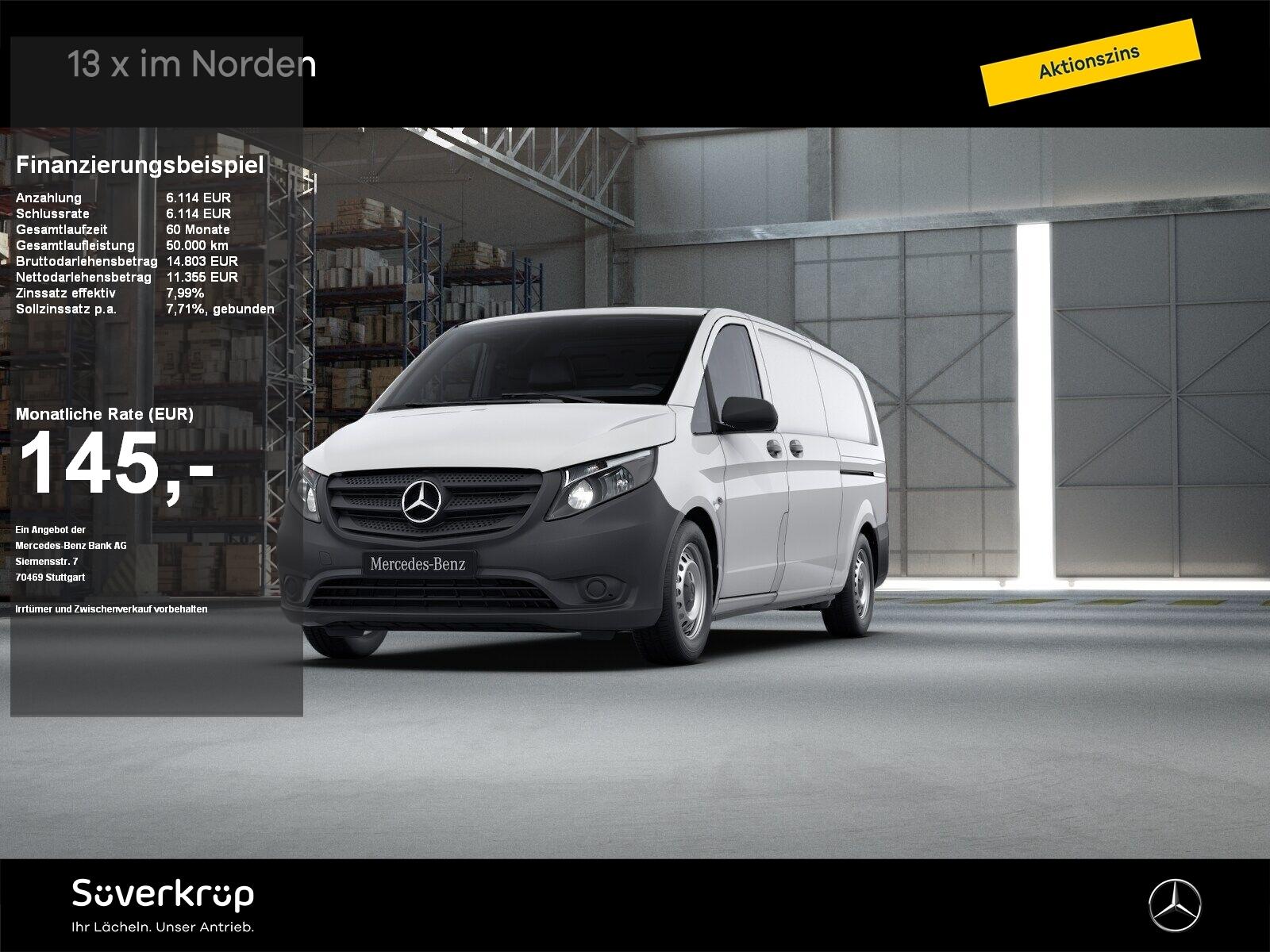 Mercedes-Benz Vito 110 CDI Kasten Extralang KAMERA Facelift