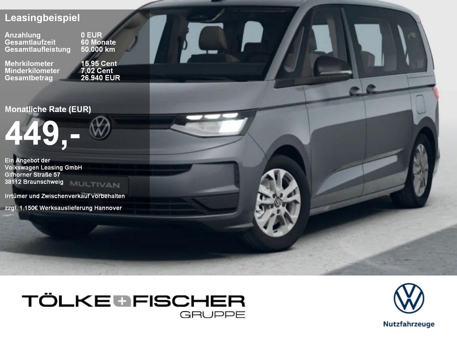Volkswagen T7 Multivan Trend eHybrid ACC AUT Kam. Virtual