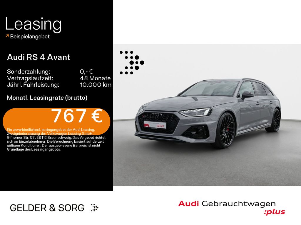 Audi RS 4 Avant quattro Kamera*SportAGA*Sportsitze+