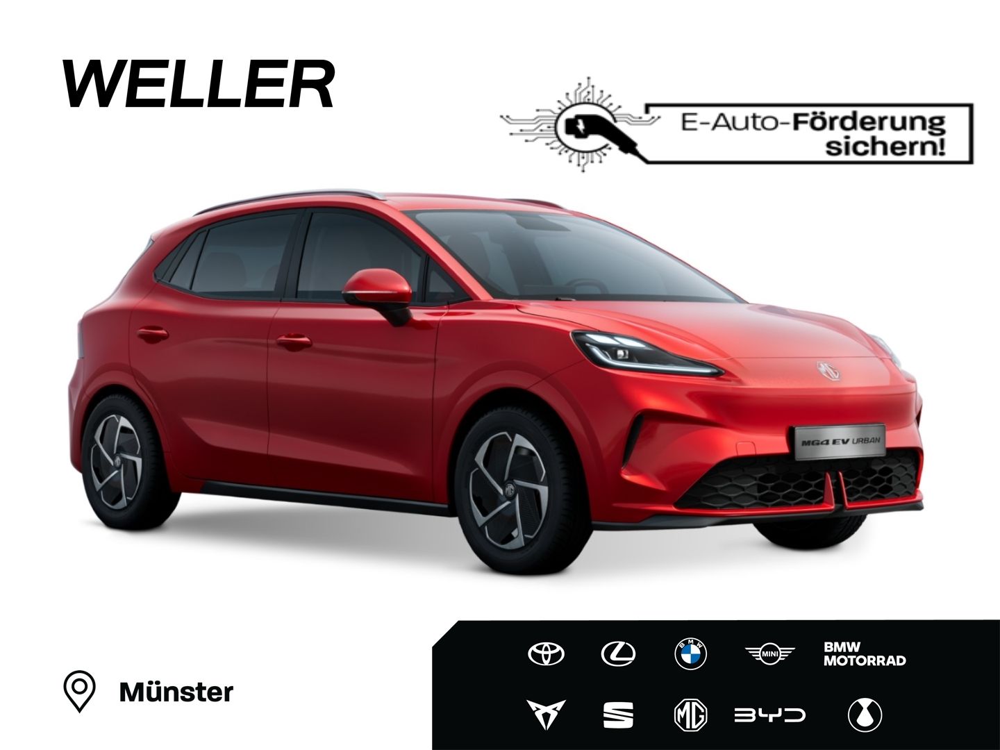 MG4 EV Urban COMFORT 43kWh *bis 325km*WäPu*NAV*C