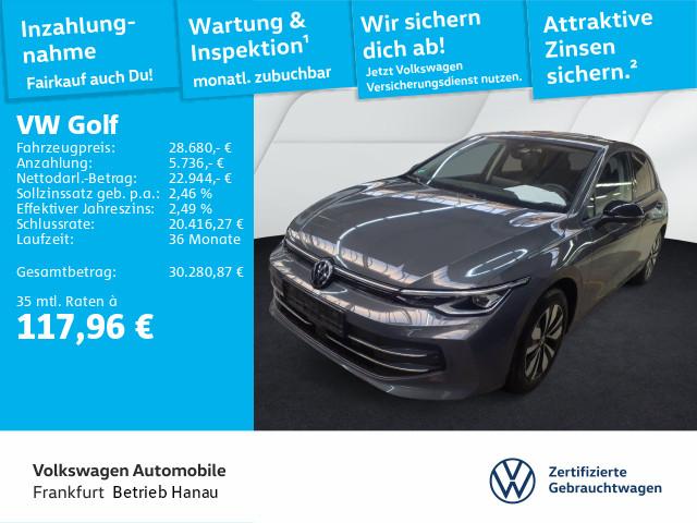Volkswagen Golf VIII 2.0 TDI DSG Goal DAB+ LEDPlus Navi Fro