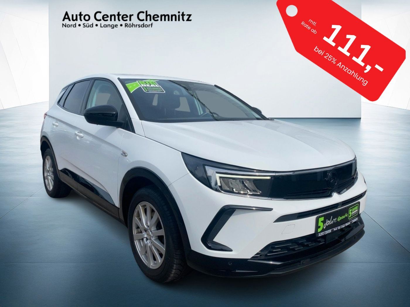 Opel Grandland 1.2 GS Line LED/Leder/Ergo/PDC/Kamera imagem 2