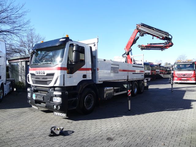 Iveco Stralis 420 6X2 Montagekran Fassi F335 28Meter