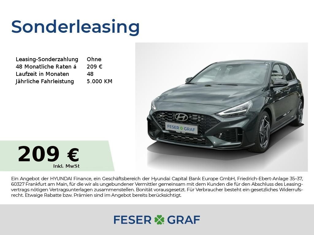 Hyundai i30 N-LINE DCT LED SHZ LHZ CARPLAY KAMERA NAVI