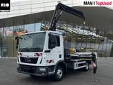 MAN TGL 8.220 4X2 BL Pritsche/Ladekran Hiab X-HIDUO - Ladekran
