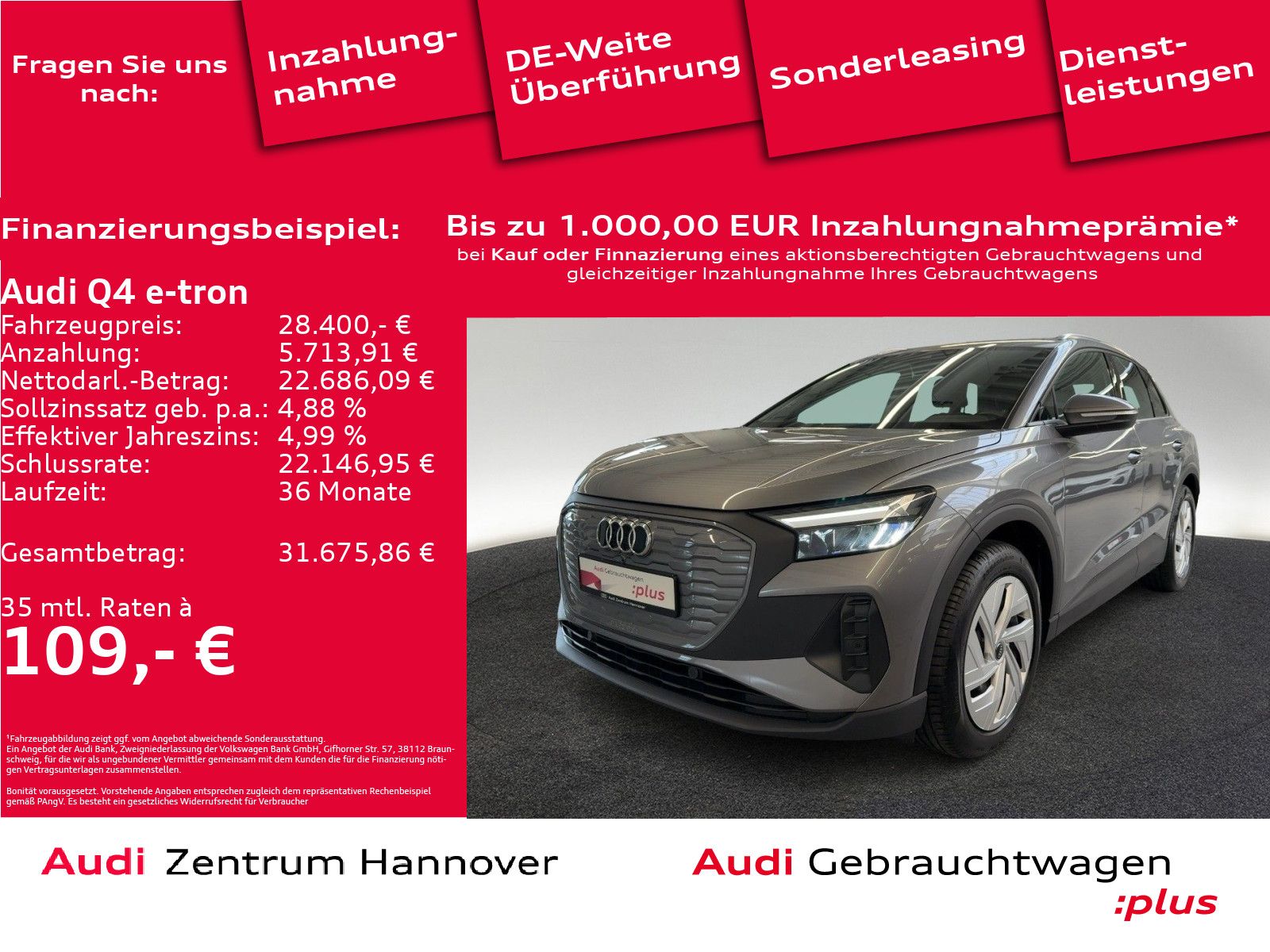 Audi Q4 e-tron 40 Navi Sitzheizung Assistenz Paket