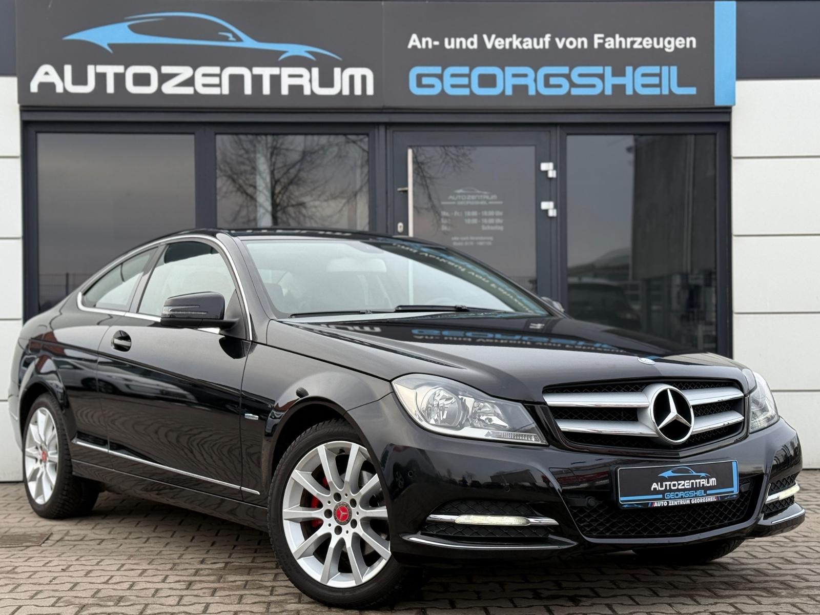 Mercedes-Benz C 180 Coupe/LED/Navi/Teilleder/Sitzheizung/PDC