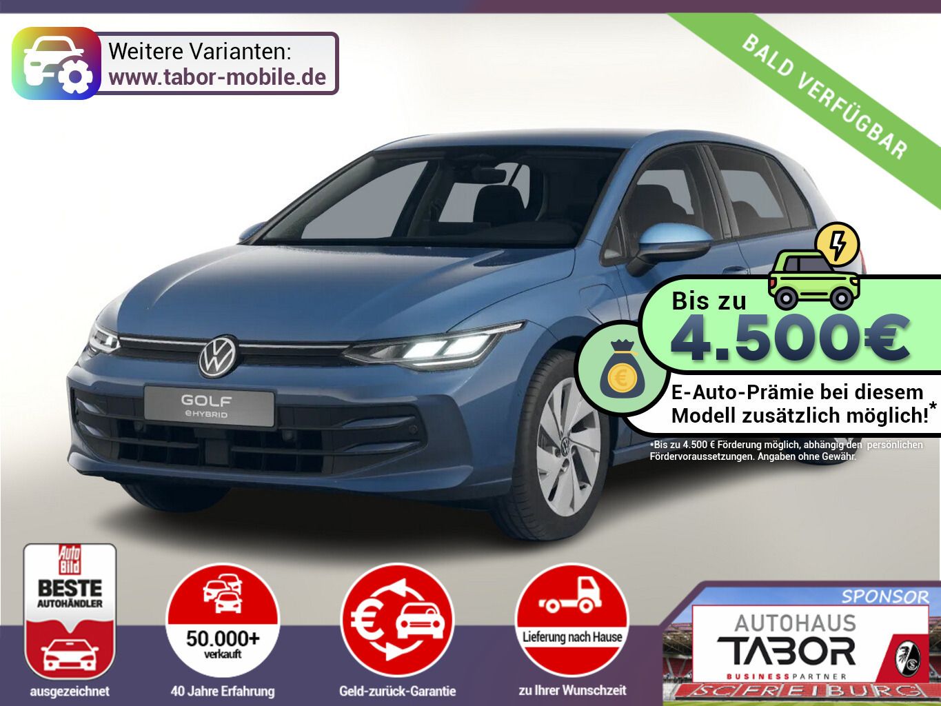 Volkswagen Golf PHEV KeyL SHZ ParkAssPro LM17 KAM UVP-36%*