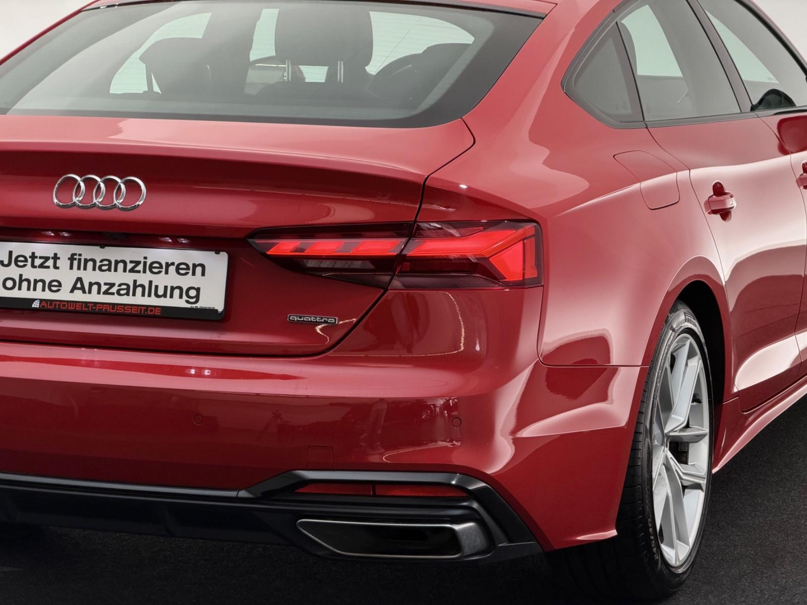 Audi A5 Sb 40 TFSI qu.*S LINE*SCHWARZ-LED-PANO-ACC, миниатюра 10