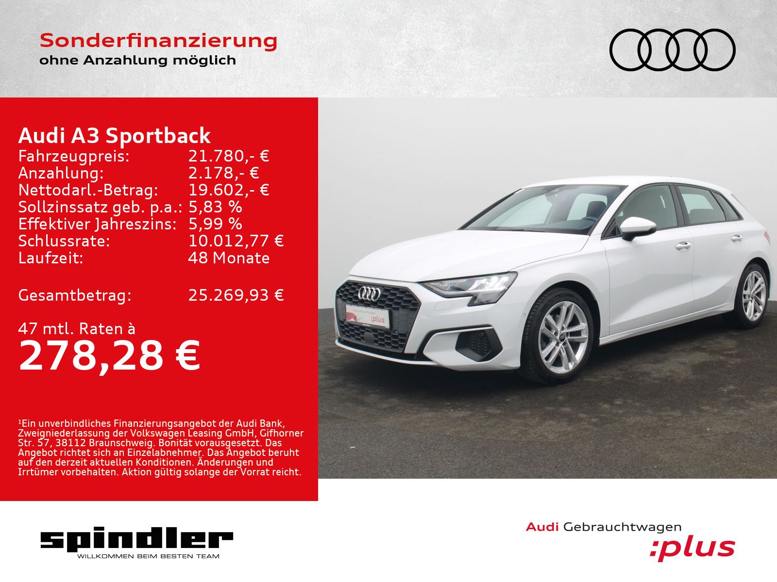 Audi A3 Sportback S-Line 35 TFSI / CarPlay, AHK, RFK