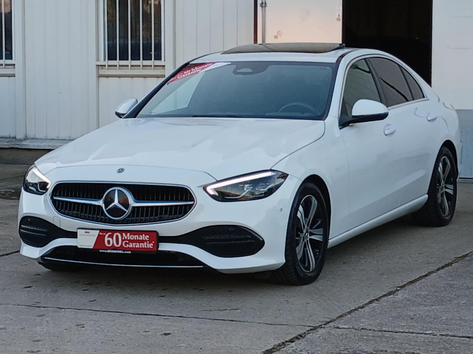 Mercedes-Benz C200 F Schiebedach_Ambiente_Rückfahrkam_MBUX_