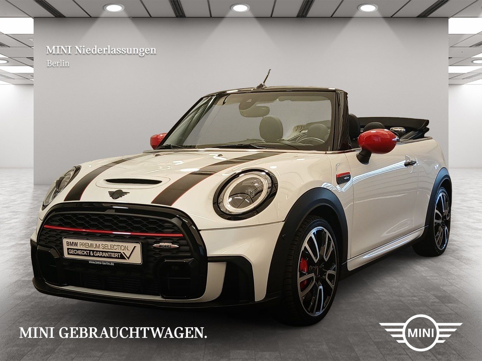 MINI John Cooper Works Cabrio Navi Harman/K Head-Up