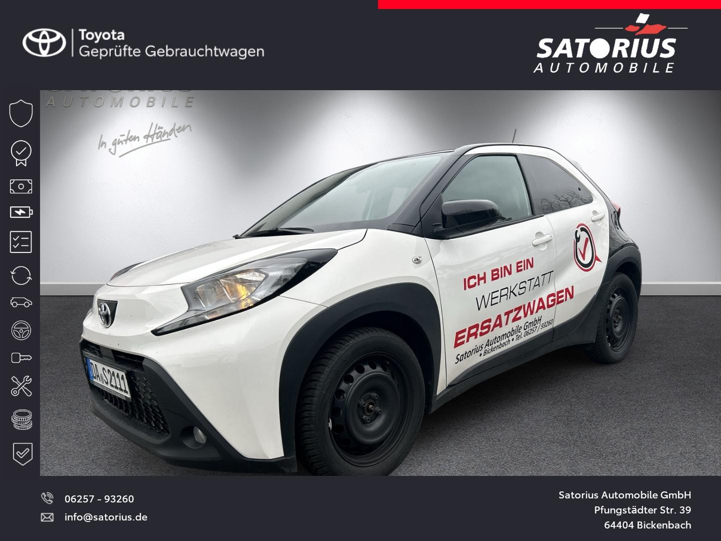 Toyota Aygo X Black&White Apple CarPlay Android Auto Mu
