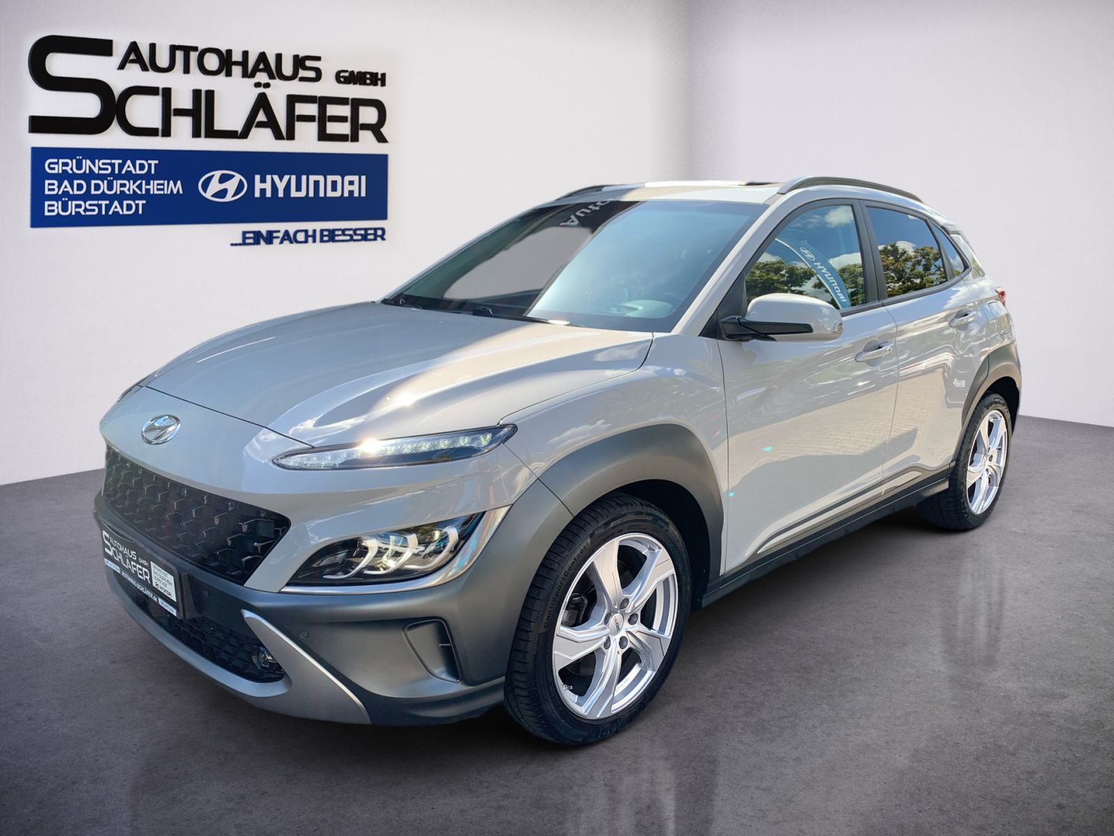 Fahrzeugabbildung Hyundai KONA 1.6 T-GDI 7-DCT Prime Leder Schiebedach
