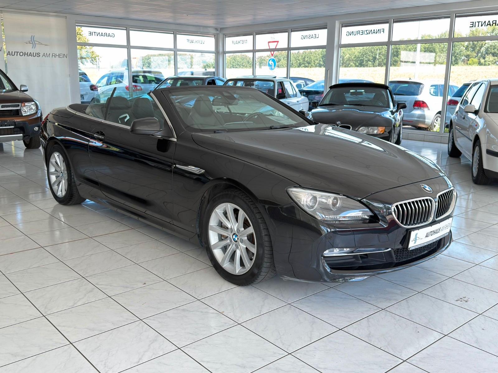 BMW 640d Cabrio xDrive+KeylessGo+1.Hand+85.000Km+TOP