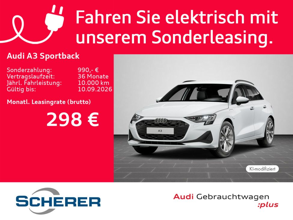 Audi A3 Sportback TFSI e 40 TFSI e 150(204) kW(PS) S 