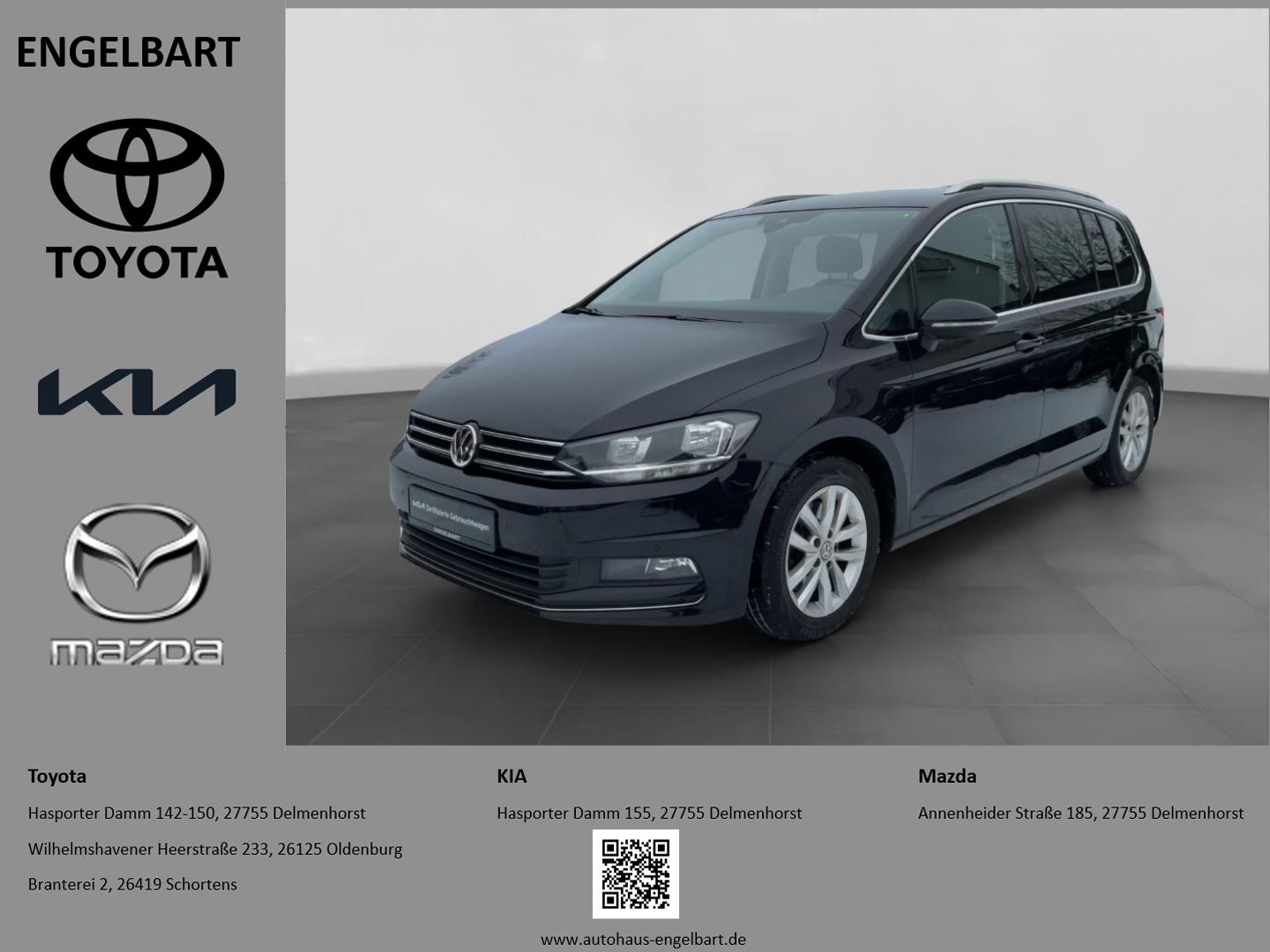 Volkswagen Touran 2.0 TDI Highline 7-Sitzer Easy Open-Paket