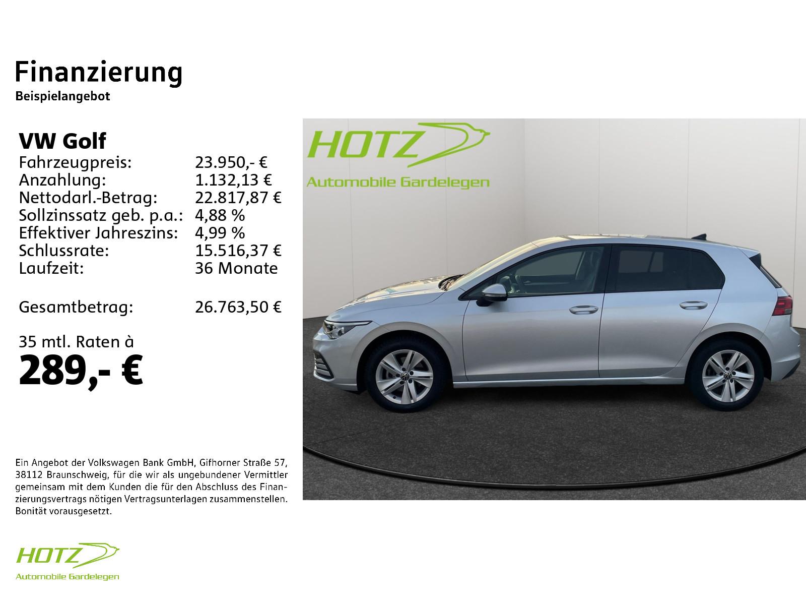 Volkswagen Golf VIII 2.0 TDI DSG Life ACC/LED/AHK