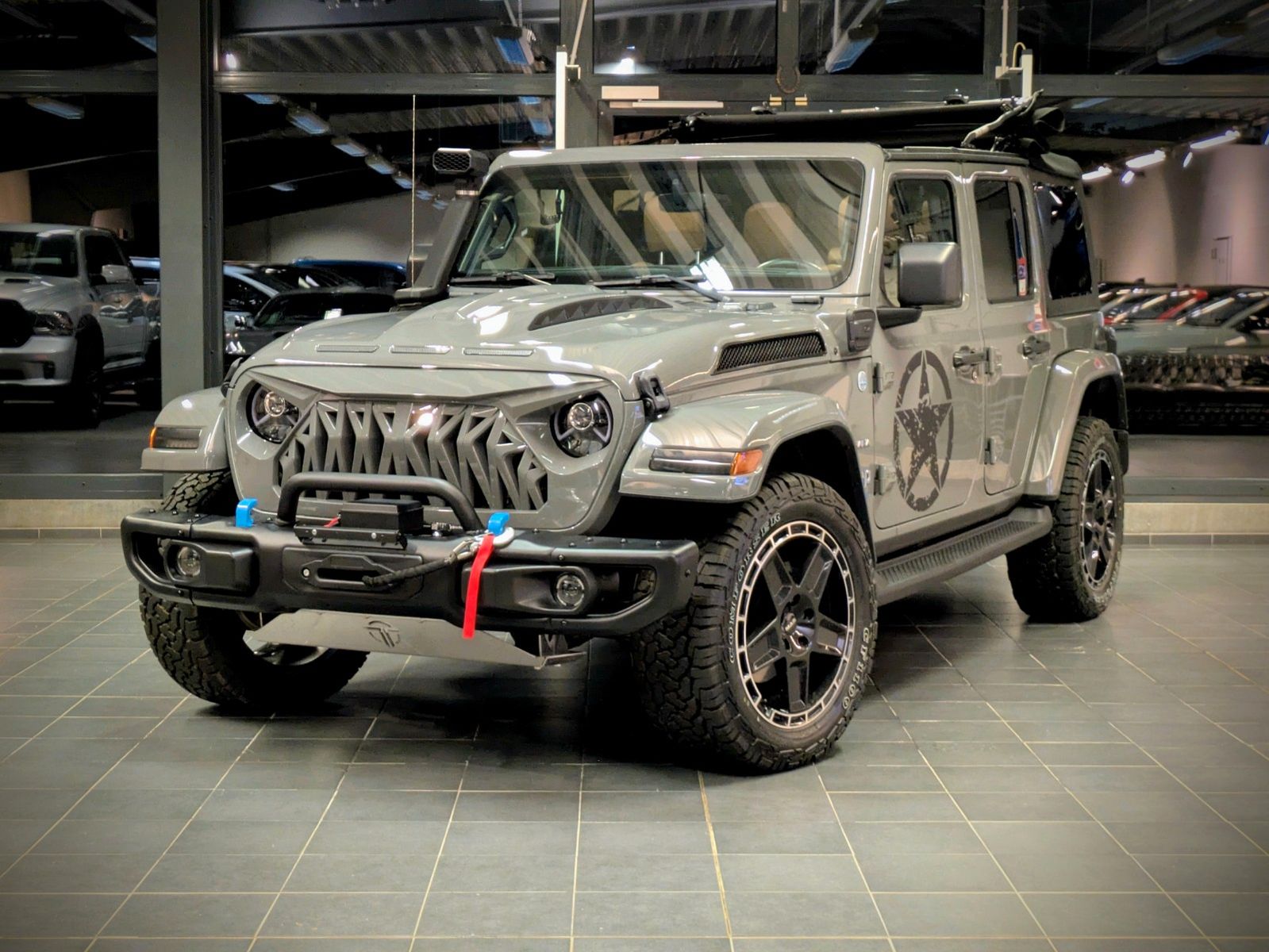Jeep SAHARA2.04xe Plug-in Hybryd Unlimited ARMY STYLE