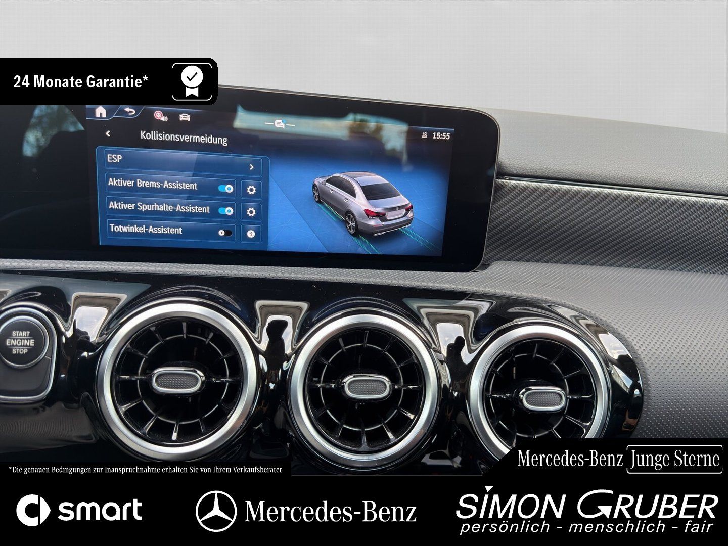 Fahrzeugabbildung Mercedes-Benz A 250 e Limo Progressive Distronic Volldigi AC11