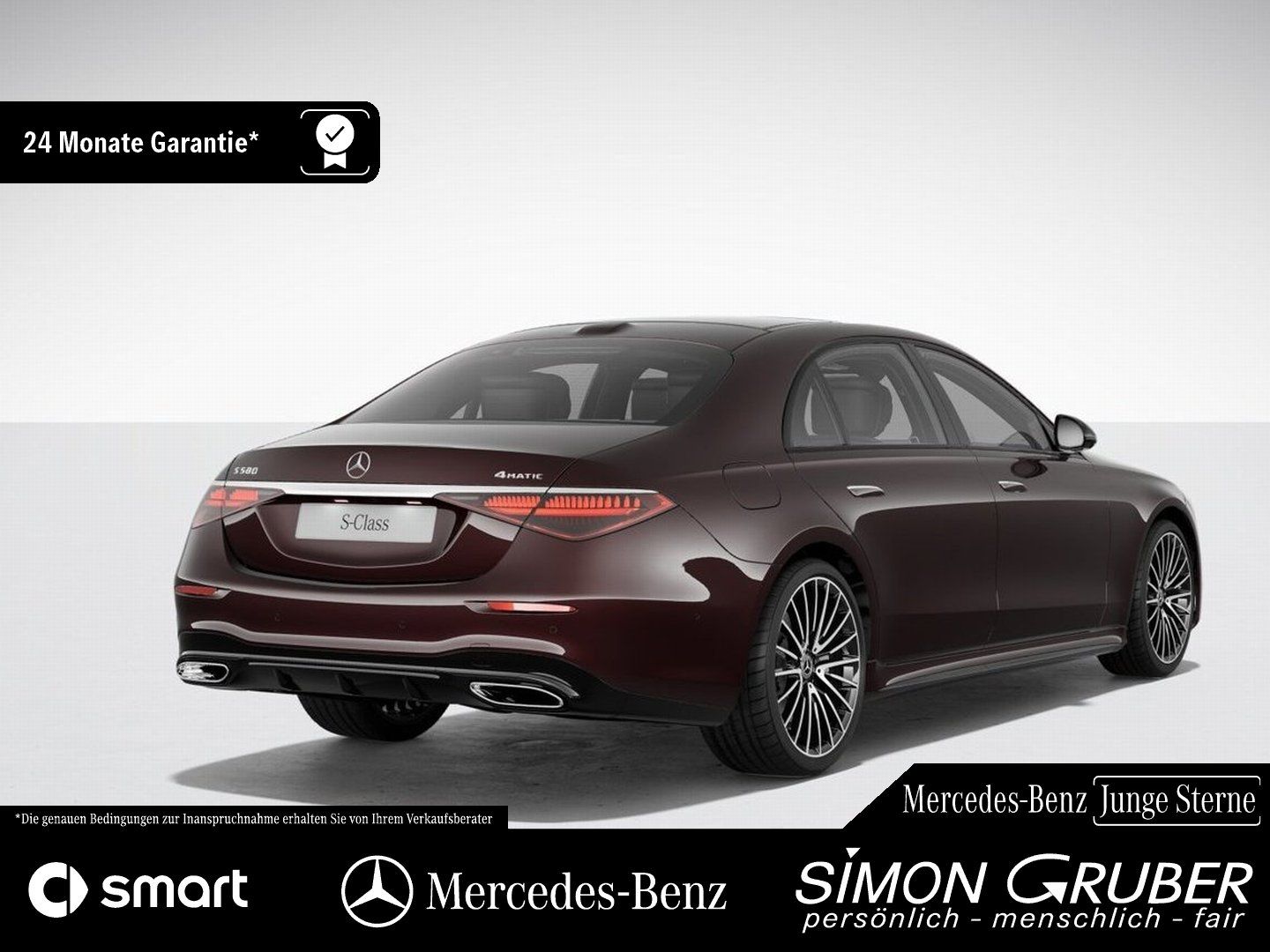 Fahrzeugabbildung Mercedes-Benz S 580 4M L AMG Night First-Class Executive Chauf