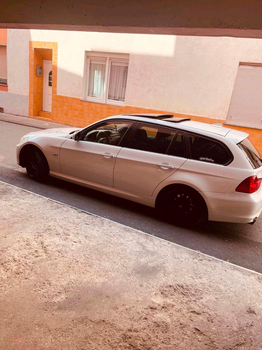 BMW 320 2008 — rear view