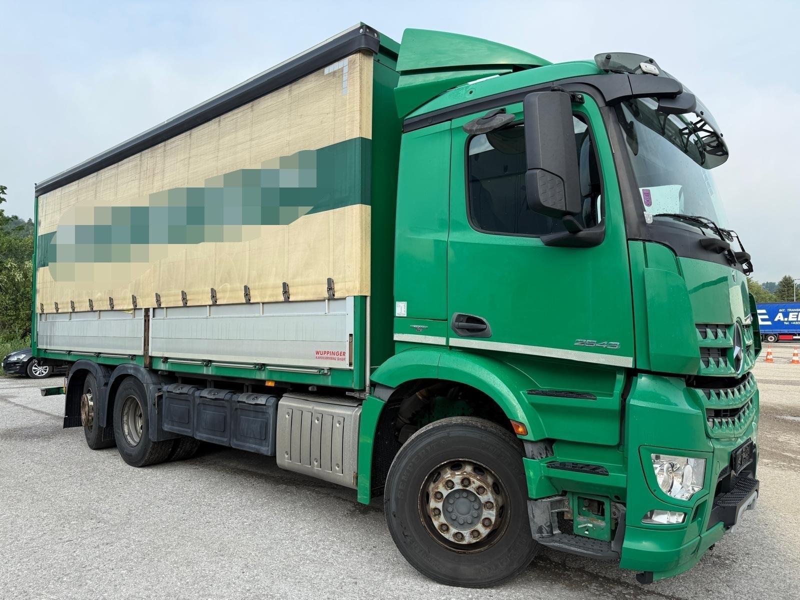 Mercedes-Benz 2543 6X2 PRTSCHE PLANE LBW BLATT LUFT LENKACHSE