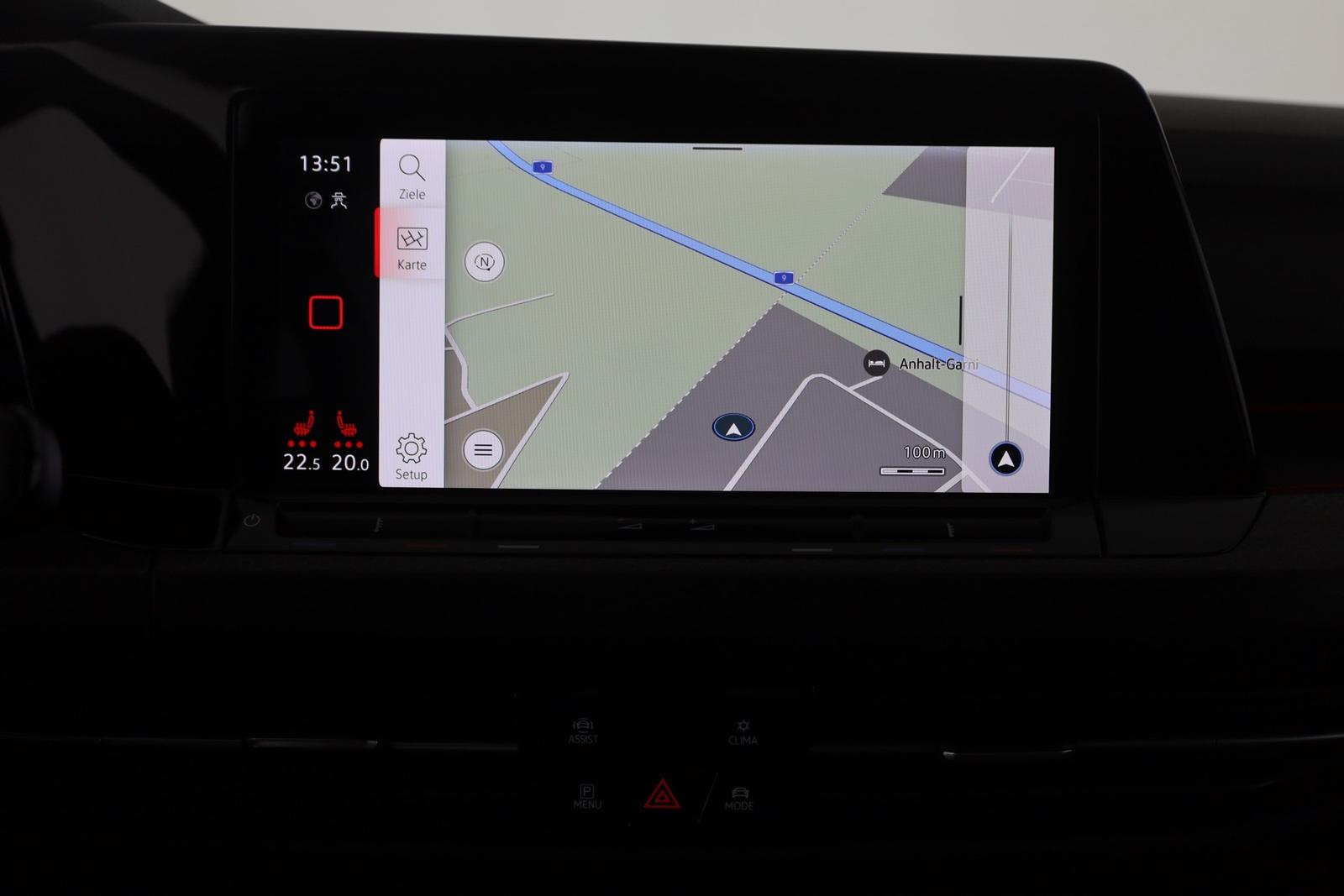 Volkswagen Golf VIII 2.0 TSI DSG GTI LED Navi Sitzheizung, миниатюра 11
