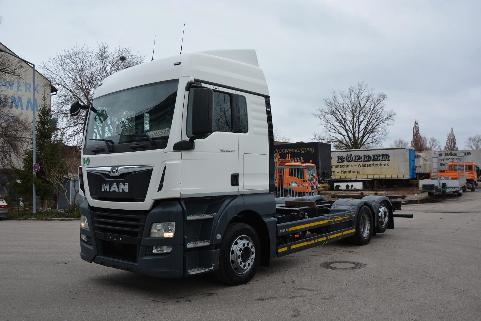 MAN TGx 26.470* 6x2*Wechselfahrgestell*BDF*Retarder*