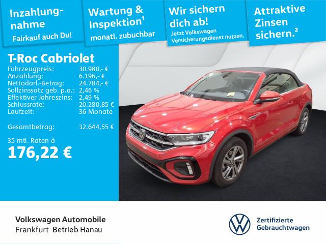 Volkswagen T-Roc Cabriolet 1.5 TSI DSG R-Line Navi AHK Spur