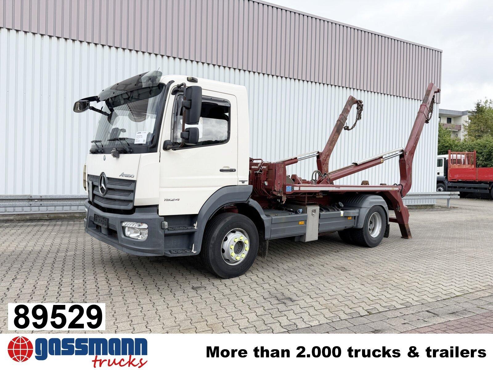 Mercedes-Benz Atego 1624 L 4x2, Tele-Absetzer, Funk