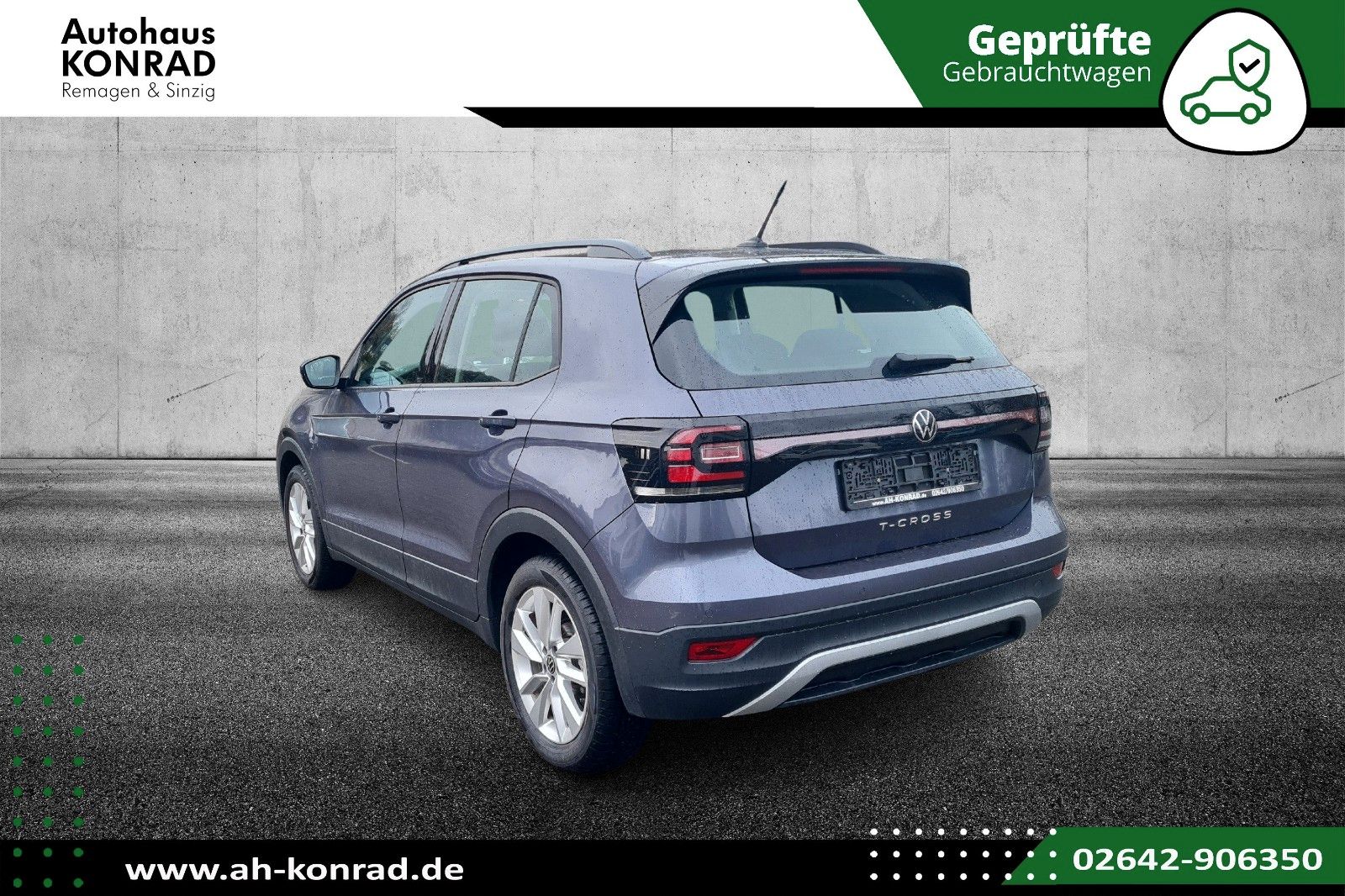 Fahrzeugabbildung Volkswagen T-Cross 1.0 TSI DSG Life*SITZHZNG*APP*PDC*