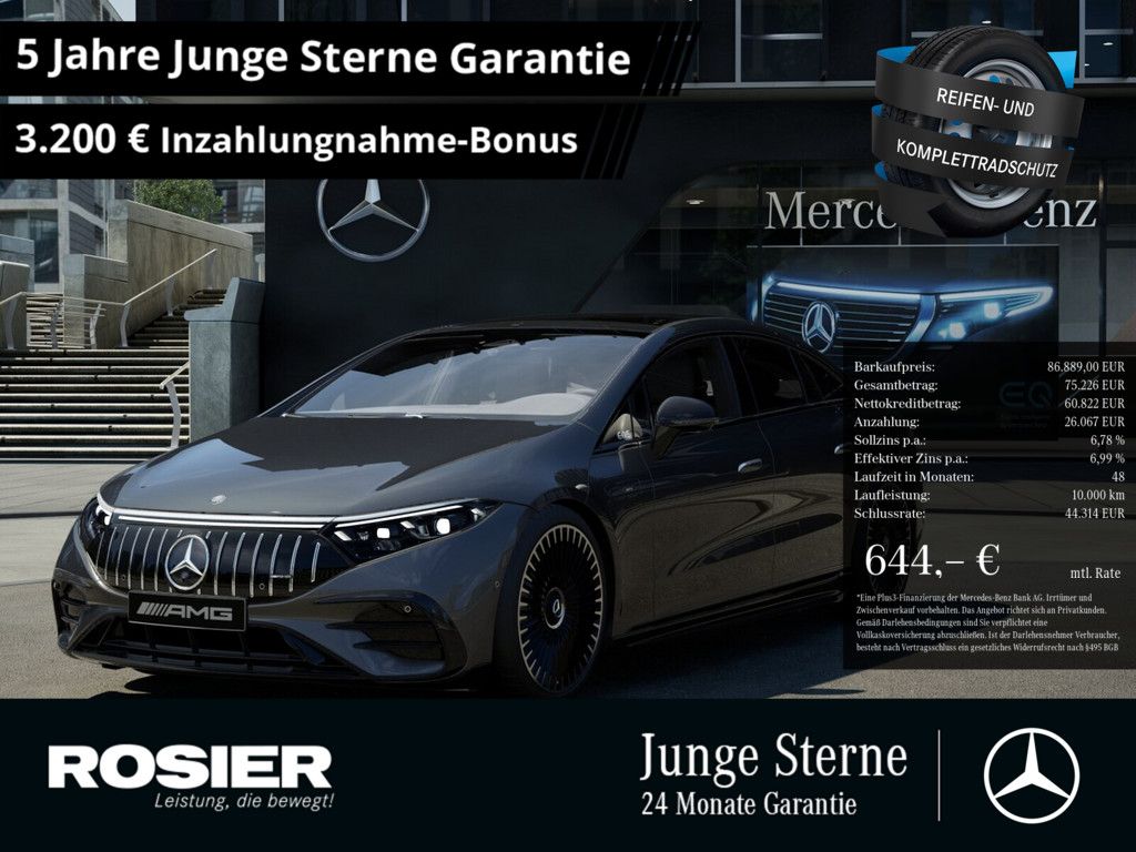 MERCEDES-BENZ EQS 53 AMG 4M+ Dyn+ Advanced Hyperscreen NIGHT