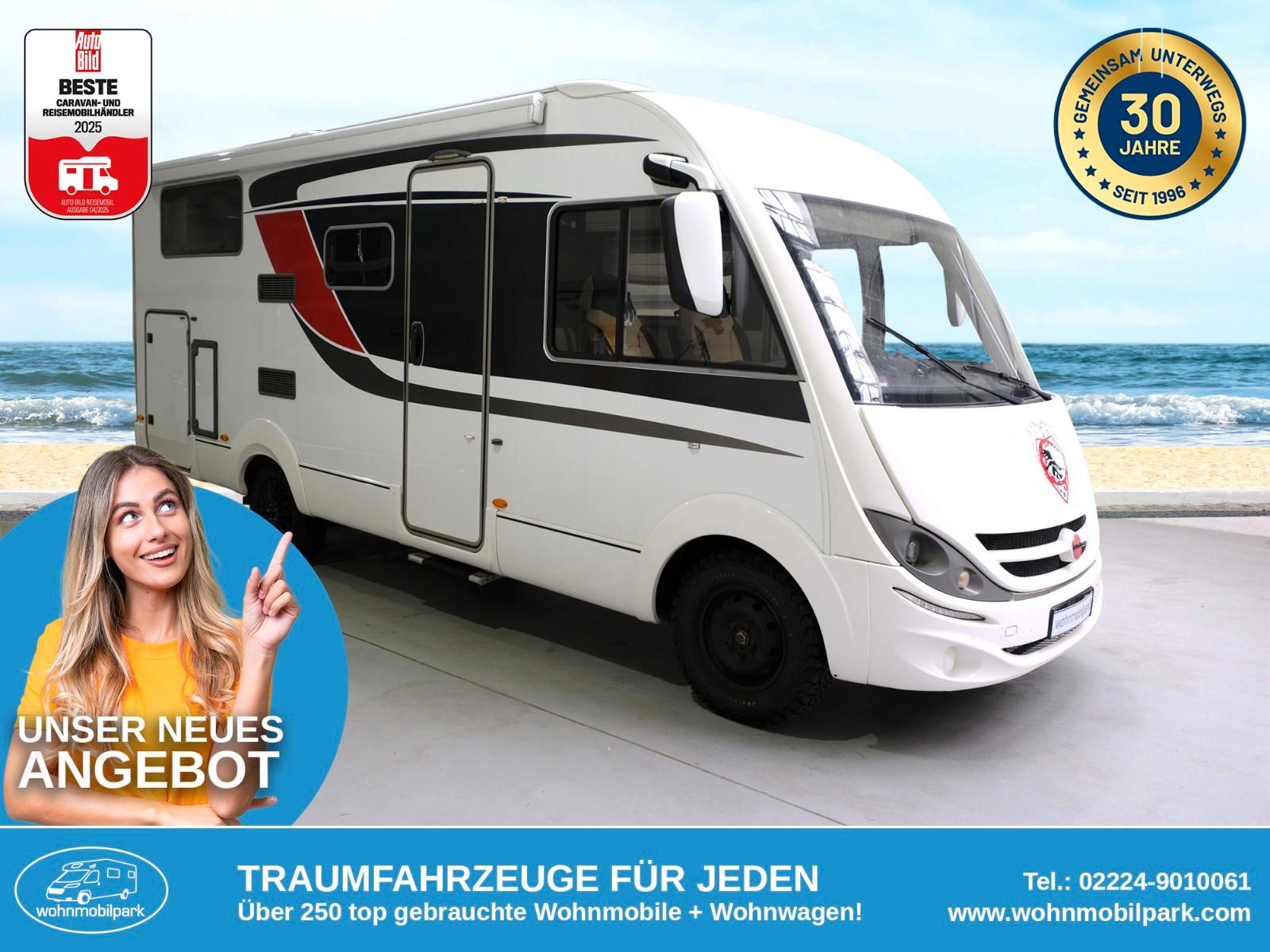 Bürstner Viseo I 690 G/Einzelbetten+Hubbett/Garage/Klima