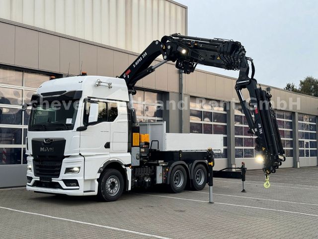 MAN TGX 33.580 SZM + HIAB 358 / Fly JIb / Seilwinde