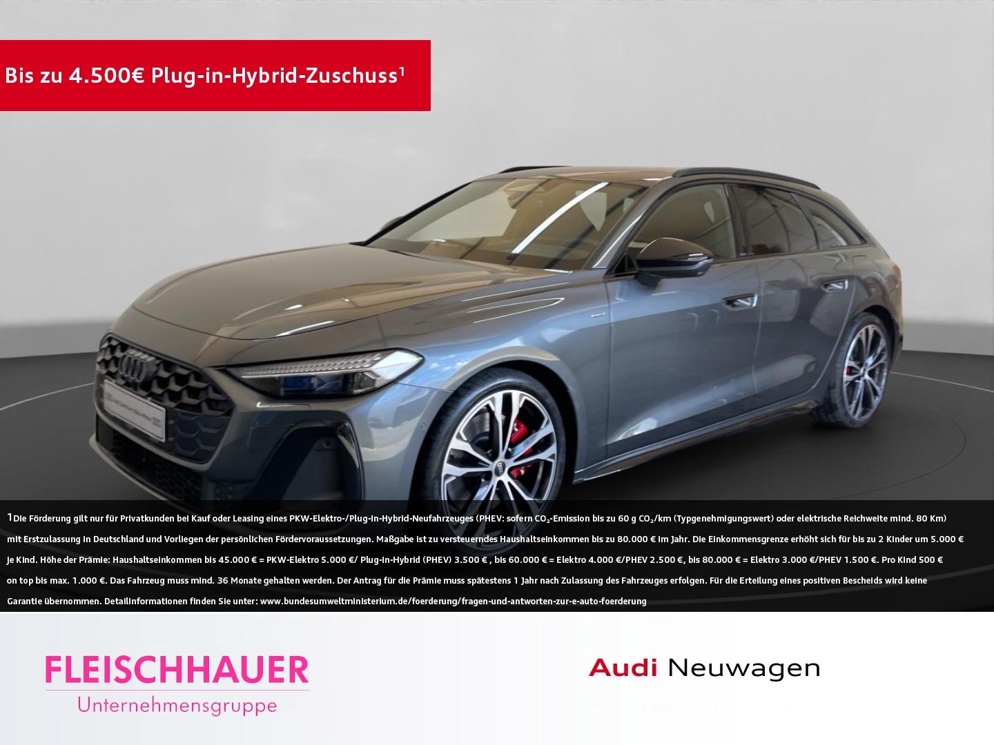 Audi A5 Avant e-hybrid quattro S tronic