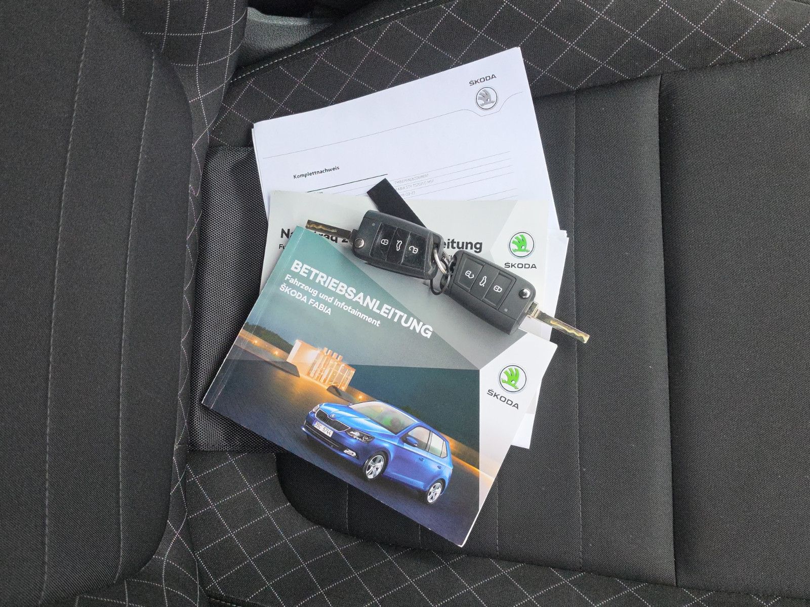 Fahrzeugabbildung SKODA Fabia Style Aus 1.Hand SHZ KLIMA