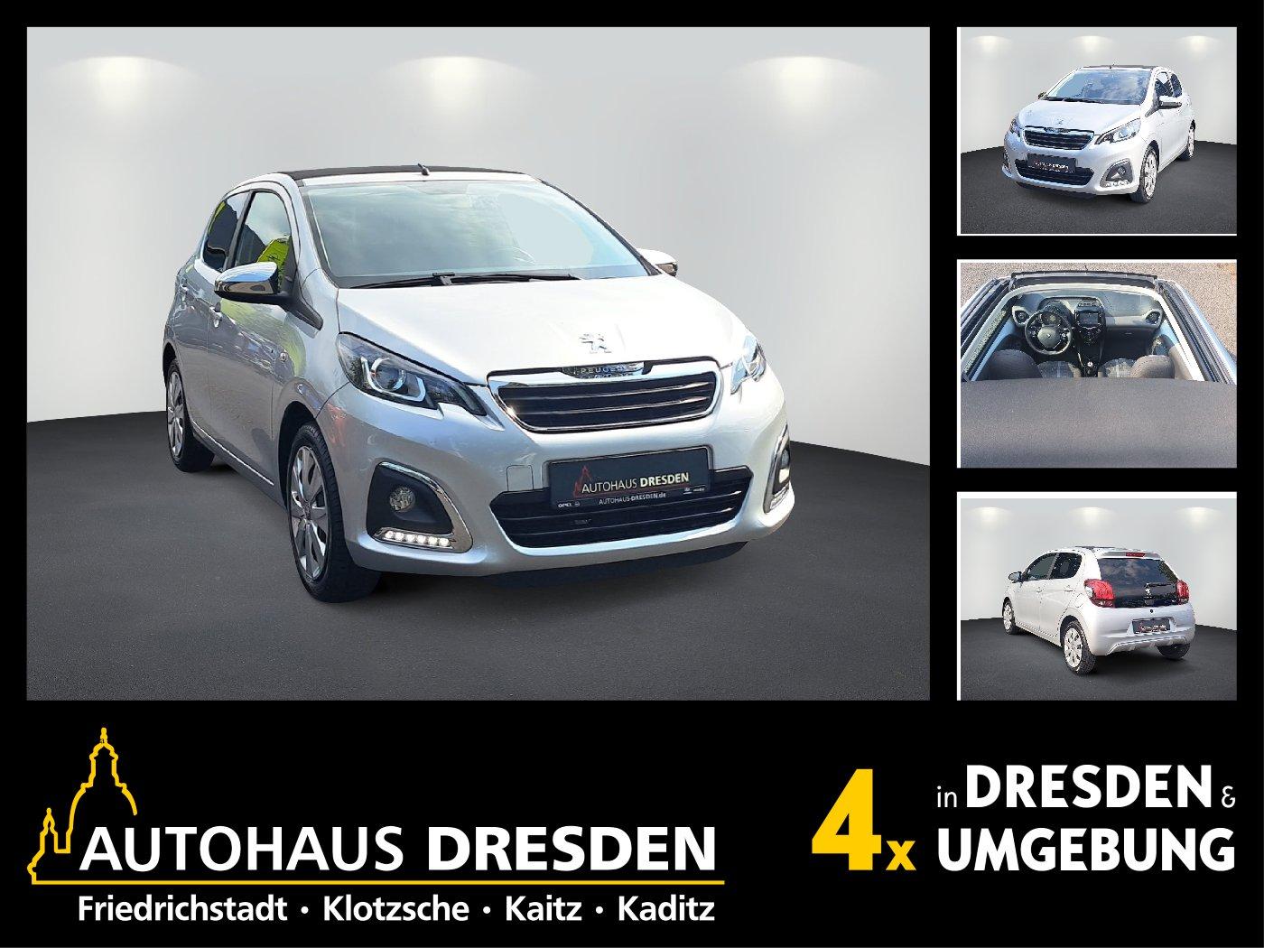 Peugeot 108 TOP 1.0 VTi TOP! Style *FALTDACH*KAM*SHZ*