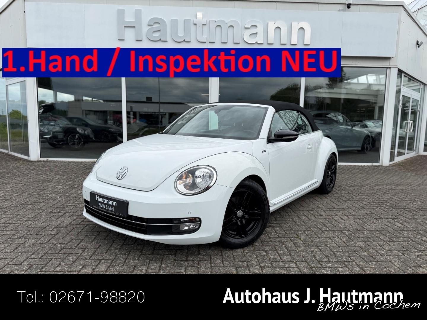 Volkswagen Beetle Cabrio Design 1.2 TSI*1.HAND*RFK*NAVI*SHZ