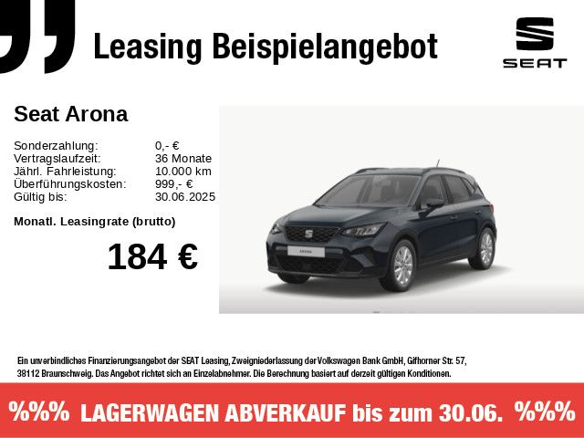 Seat Arona 1.0 TSI Road Edition DSG *Road Ed. Aktion*