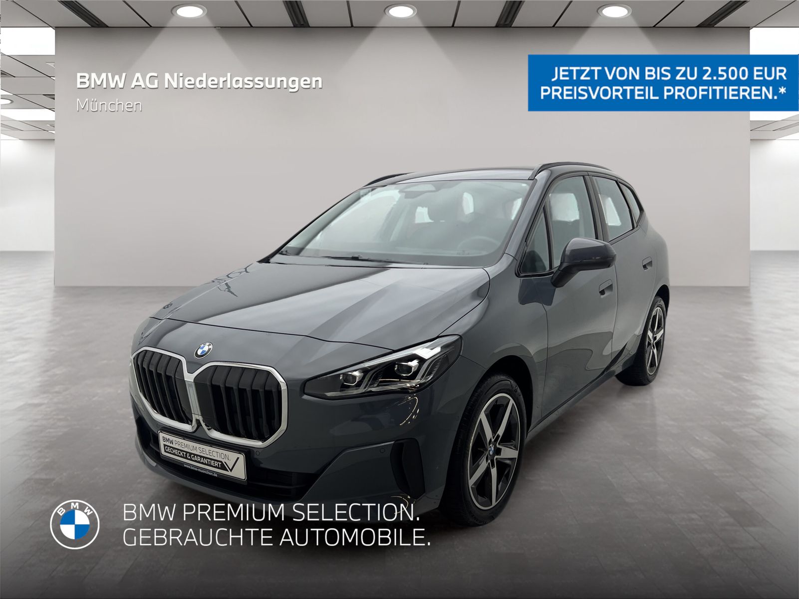 BMW 220i Active Tourer AHK Driv.Assist+ Head-Up LED