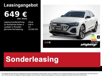 Audi Leasingangebot: Audi Q8 e-tron Sportback S line 55 quattro 300 kW