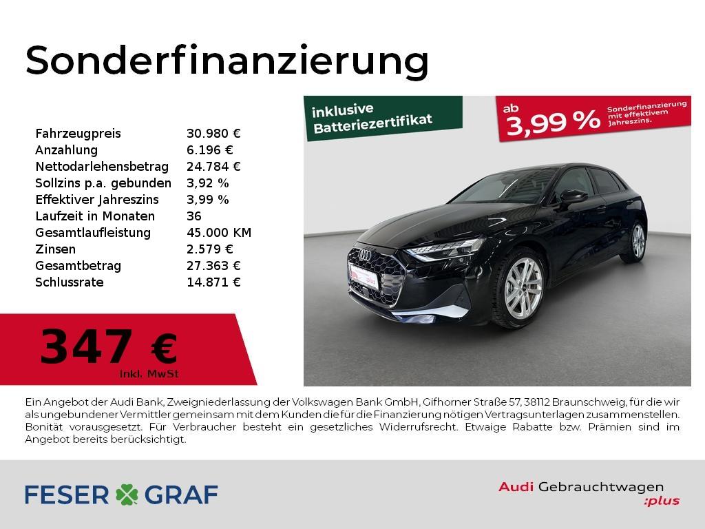 Audi A3 Sportback advanced TFSI e Navi LED SHZ