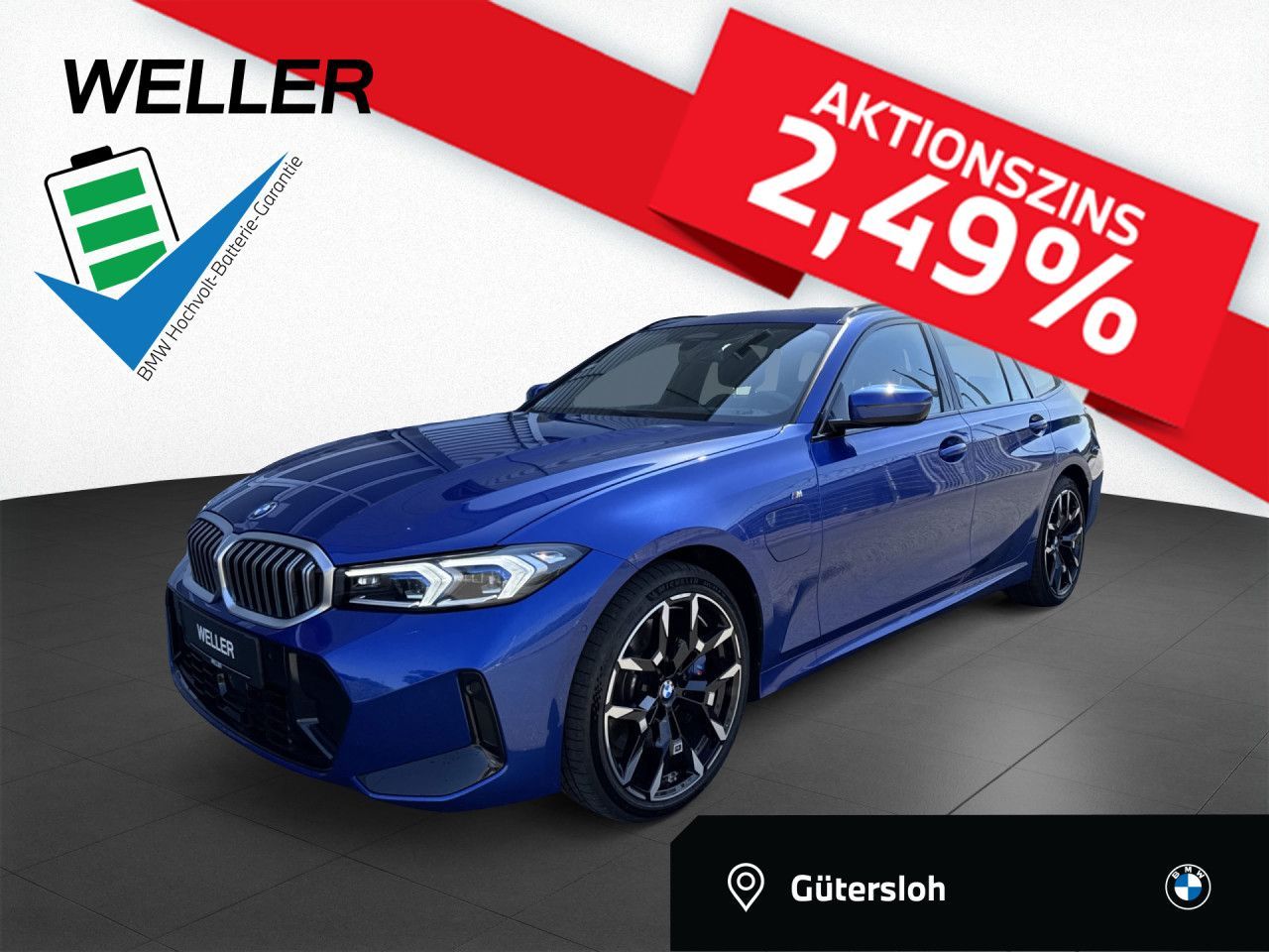 BMW 330e T M SPORT DAPr 360° Pano H/K AHK Leas 449.