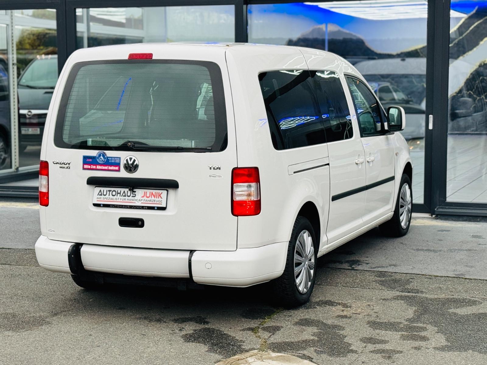 Volkswagen Caddy Maxi-Behindertengerecht-Rampe